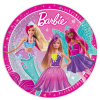 Mattel Barbie Fantasy papírtányér 8 DARABOS, 23 cm FSC Nr2
