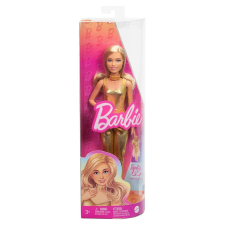 Mattel Barbie Fashionista 65. évfordulós baba arany ruhában – Mattel barbie baba