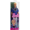 Mattel Barbie Fashionista fiú baba kék-fekete ingben - Mattel