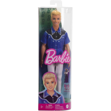 Mattel Barbie Fashionista fiú baba kék-fekete ingben - Mattel barbie baba