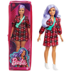 Mattel Barbie Fashionistas: Barátnő baba skótkockás ruhában – Mattel