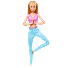 Mattel Barbie: Hajlékony jógababa - szőke (HRH27) (HRH27) barbie baba