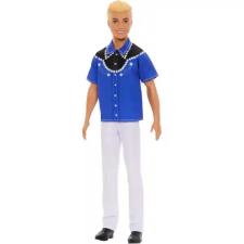 Mattel Barbie Ken fiú baba western ruhában barbie baba