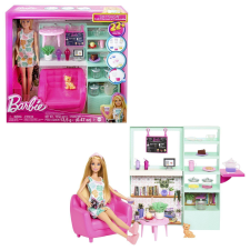 Mattel Barbie készlet Barbie baba és teáskészlet baba