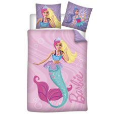 Mattel Barbie Mermaid ágyneműhuzat 140×200cm, 65×65 cm Nr1 lakástextília