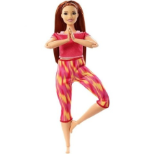 Mattel Barbie Mozgásra Tervezve: vörös hajú jóga Barbie barbie baba