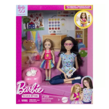 Mattel Barbie: Művészetterapeuta játékszett (HRG48) barbie baba