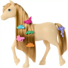 Mattel Barbie Mysteries lóápoló készlet pónilóval - világosbarna barbie baba
