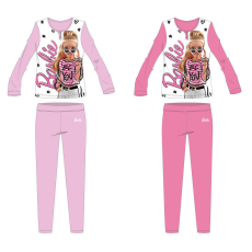 Mattel Barbie pamut jersey gyerek pizsama - rózsaszín - 98
