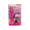 Mattel Barbie szőke hajú gyerekorvos karrierbaba játékszett - Mattel