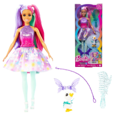 Mattel Barbie: Touch of Magic tündérbaba mesebeli ruhában kisállattal és kiegészítőkkel- Mattel baba