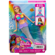 Mattel Barbie tündöklő szivárványsellő  Ajánlott 3-8 éves korig lányoknak (64133) baba