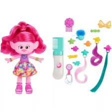 Mattel DreamWorks Trolls - Trollok Queen Poppy Hair-Tastic divatbaba játékfigura