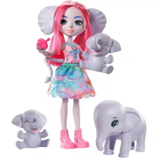 Mattel Enchantimals Esmeralda baba és elefánt barátai játékfigura