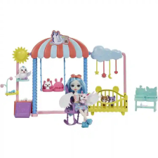 Mattel Enchantimals Starley Stork baba kisállatokkal játékfigura