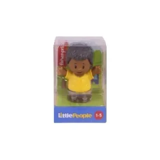 Mattel : Fisher Price: Little People - Citromsárga pólós ,szürke hajú   figura - Egyéb fisher price