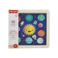 Mattel Fisher-Price: Naprendszer fa kirakós táblácska - Mattel puzzle, kirakós