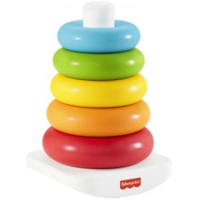 Mattel Fisher-price: színes gyűrűpiramis - eco készségfejlesztő