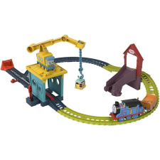 Mattel Fisher-Price vonatkészlet daruval és mozdonnyal fisher price