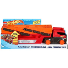 Mattel Forró kerekek Mega Hauler autópálya és játékautó