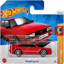 Mattel Hot Wheels '87 Audi Quattro kisautó autópálya és játékautó