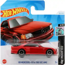 Mattel Hot Wheels '89 Mercedes-Benz 560 SEC AMG kisautó autópálya és játékautó