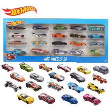 Mattel Hot Wheels 20 db-os Ajándék Kisautó Szett - Többszínű autópálya és játékautó