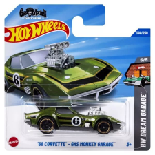 Mattel Hot Wheels: 69 Corvette - Gas Monkey Garage kisautó autópálya és játékautó