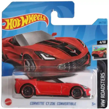 Mattel Hot Wheels Chevrolet Corvette C7 Z06 Convertible kisautó autópálya és játékautó