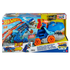Mattel Hot Wheels City: Átalakítható Ultimate Autószállító T-Rex - Mattel autópálya és játékautó