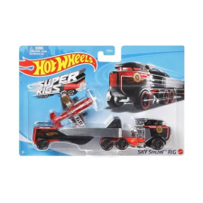 Mattel Hot Wheels City Kisautó szállító - Sky Show Rig (BDW51-CGC28) autópálya és játékautó