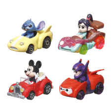 Mattel Hot Wheels Disney Racer Verse kisautó csomag - 4 db-os autópálya és játékautó