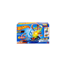 Mattel - Hot Wheels - Dupla - dupla, hurok pálya játékszett (HXR70) autópálya és játékautó