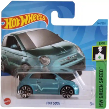 Mattel Hot Wheels Fiat 500e kisautó autópálya és játékautó