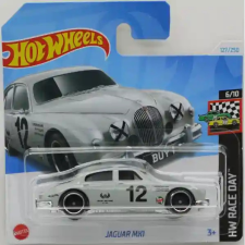Mattel Hot Wheels Jaguar MK1 kisautó autópálya és játékautó