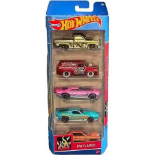 Mattel Hot Wheels kisautók 5 darabos szett - HW Flames™ autópálya és játékautó