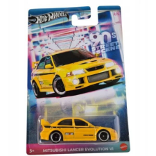 Mattel Hot Wheels: Klasszikus kisautó - Mitsubishi Lancer Evolution VI autópálya és játékautó
