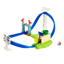 Mattel Hot Wheels Mario Kart Circuit Slam (HGK59) autópálya és játékautó