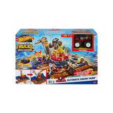 Mattel Hot Wheels Monster Trucks Aréna Smashers Bone Shaker Arena Ultimate Crush autópálya és játékautó