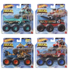 Mattel Hot Wheels: Monster Trucks hatkerekű vontató szörnyjárgány - többféle autópálya és játékautó