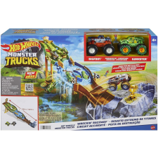 Mattel Hot Wheels: Monster Trucks hegyi szlalom versenypálya autópálya és játékautó