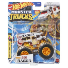 Mattel Hot Wheels Monster Trucks: Red Planet Rager kisautó, 1:64 autópálya és játékautó