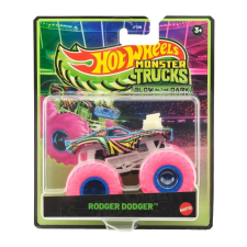 Mattel Hot Wheels Monster Trucks sötétben világító kisautó 1:64 - Rodger Dodger autópálya és játékautó