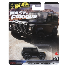 Mattel Hot Wheels Premium: Fast & Furious - Land 
Rover Defender 90 autópálya és játékautó