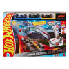 Mattel Hot Wheels Racing Forma 1 versenypálya szett + 3 db kisautó (1:64) (JDY15)