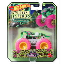 Mattel Hot Wheels: Sötétben világító Monster Trucks - Twin Mill autópálya és játékautó