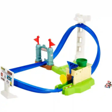 Mattel Hot Wheels Super Mario: Mariokart versenypálya autópálya és játékautó