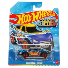 Mattel Hot Wheels: Színváltós kisautó - Baja Truck / Camion autópálya és játékautó