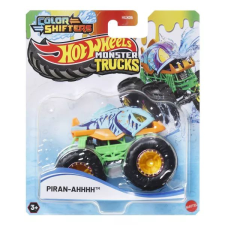 Mattel Hot Wheels: Színváltós Monster Truck autó - Piran-Ahhhh autópálya és játékautó