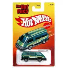 Mattel HOT WHEELS THE HOT ONES KISAUTÓ 86 Toyota Van Fouronette autópálya és játékautó